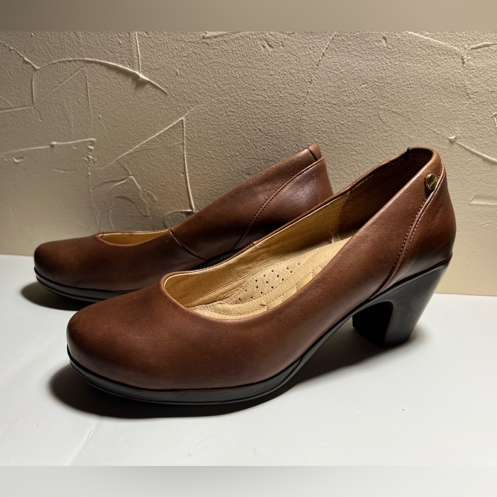 Manet Marina 6 Women's Brown Leather Shoes